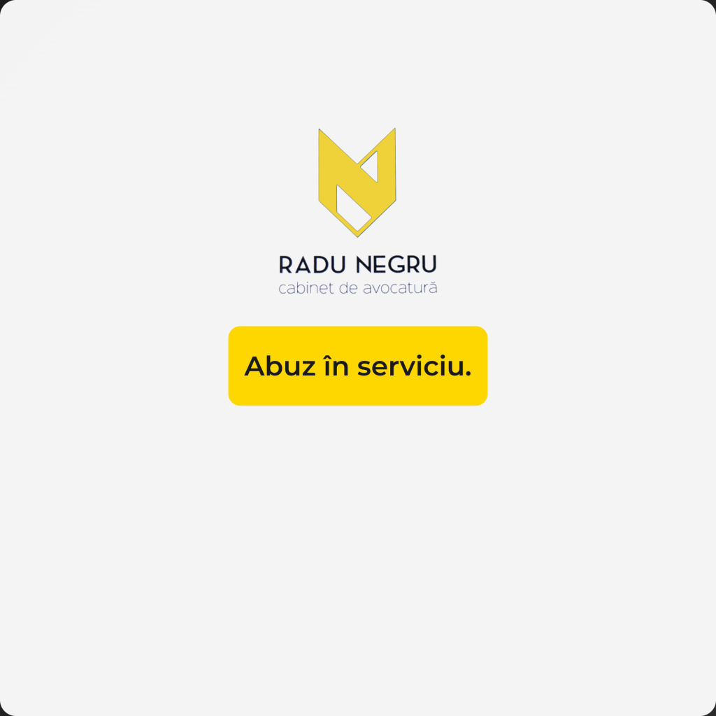 Abuz în serviciu. 2 Abuz in serviciu